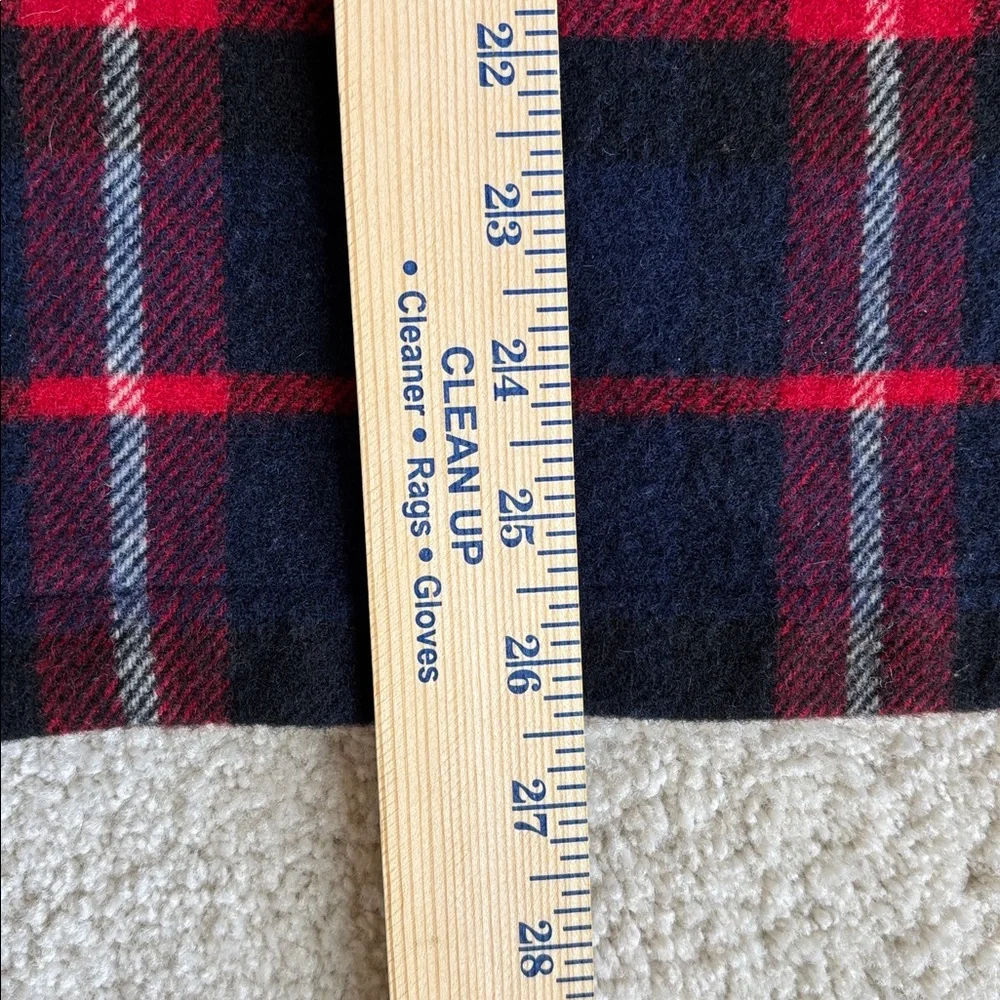 Ralph Lauren Navy & Red Plaid Zip-Front Jacket - Picture 11 of 12